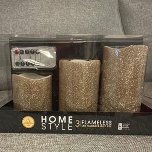 Home Style Flameless LED Candle Set